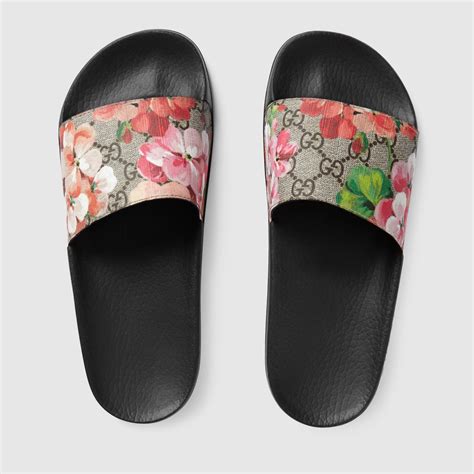 ladies gucci bloom sliders